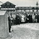 Gedenkstein - Einweihung im November 1988