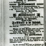 Anzeige von der Einweihung der Synagoge 1911