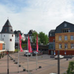 Blick auf das ehemalige Hotel Vollraths
